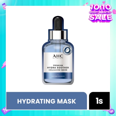 AHC Pro Derm Premium Hydra Soother Cellulose Mask (Hydrating) 1s