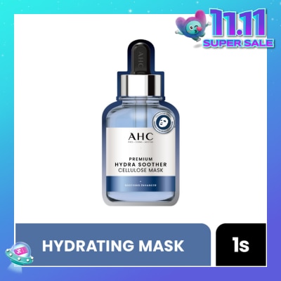 AHC Pro Derm Premium Hydra Soother Cellulose Mask (Hydrating) 1s