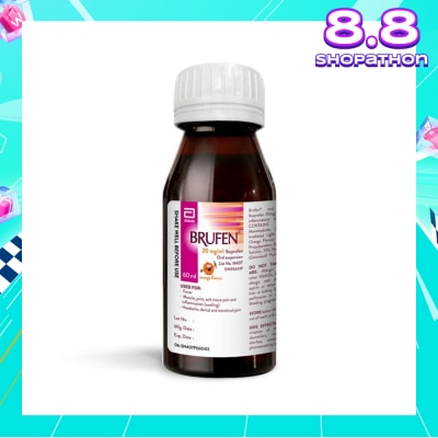 ABBOTT Brufen Oral Suspension 20mg (Non-Steroidal + Anti-Inflammaory) 60ml