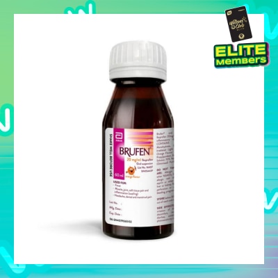 ABBOTT Brufen Oral Suspension 20mg (Non-Steroidal + Anti-Inflammaory) 60ml