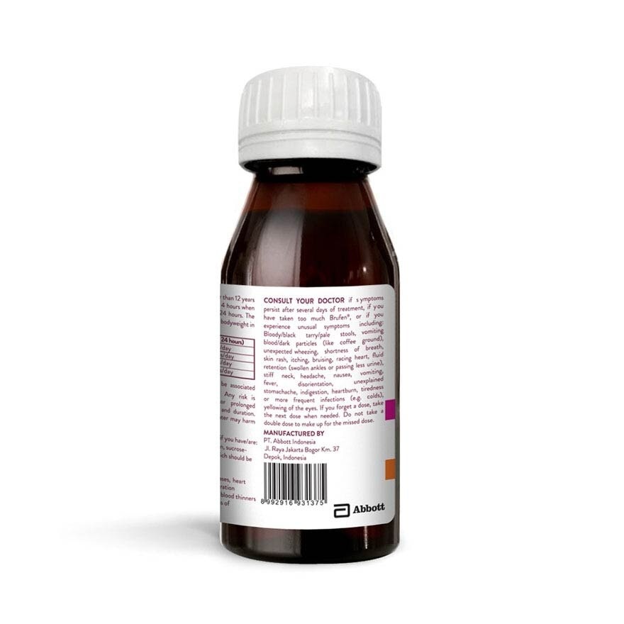 Brufen Oral Suspension 20mg (Non-Steroidal + Anti-Inflammaory) 60ml