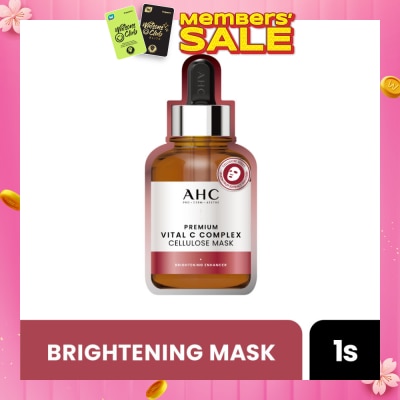 AHC Pro Derm Premium Vital C Complex Cellulose Mask (Brigthening) 1s