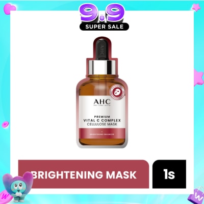 AHC - Pro Derm Premium Vital C Complex Cellulose Mask (Brigthening) 1s (Expiry: Apr`2027) image