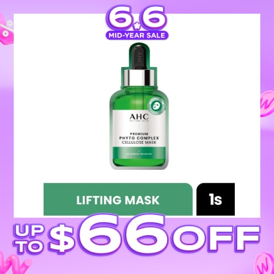 AHC - Pro Derm Premium Phyto Complex Cellulose Mask (Lifting) 1s (Expiry: Apr`2027)