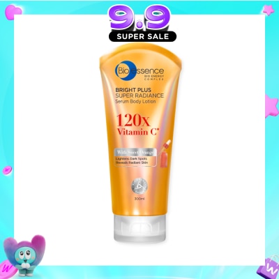 BIO ESSENCE - Bright Plus Super Radiance Serum Body Lotion (To Lightens Dark Spots & Reveals Radiant Skin) 300ml image