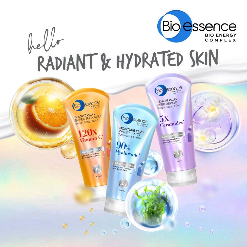 Bright Plus Super Radiance Serum Body Lotion (To Lightens Dark Spots & Reveals Radiant Skin) 300ml
