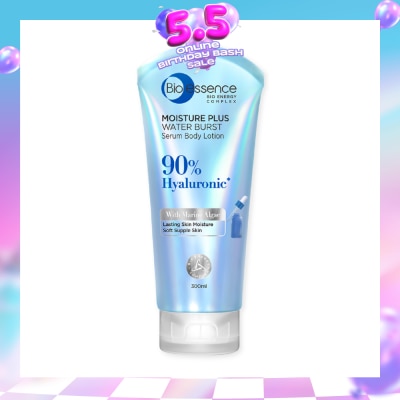 BIO ESSENCE - Moisture Plus Water Burst Serum Body Lotion (For Lasting Skin Moisture & Soft Supple Skin) 300ml