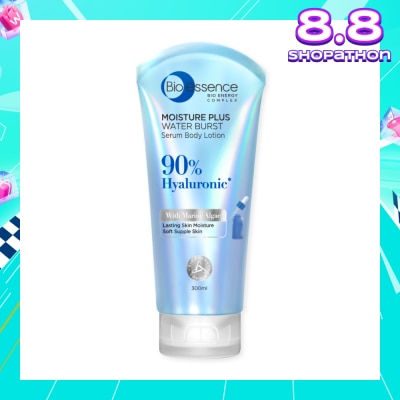 BIO ESSENCE Moisture Plus Water Burst Serum Body Lotion (For Lasting Skin Moisture & Soft Supple Skin) 300ml