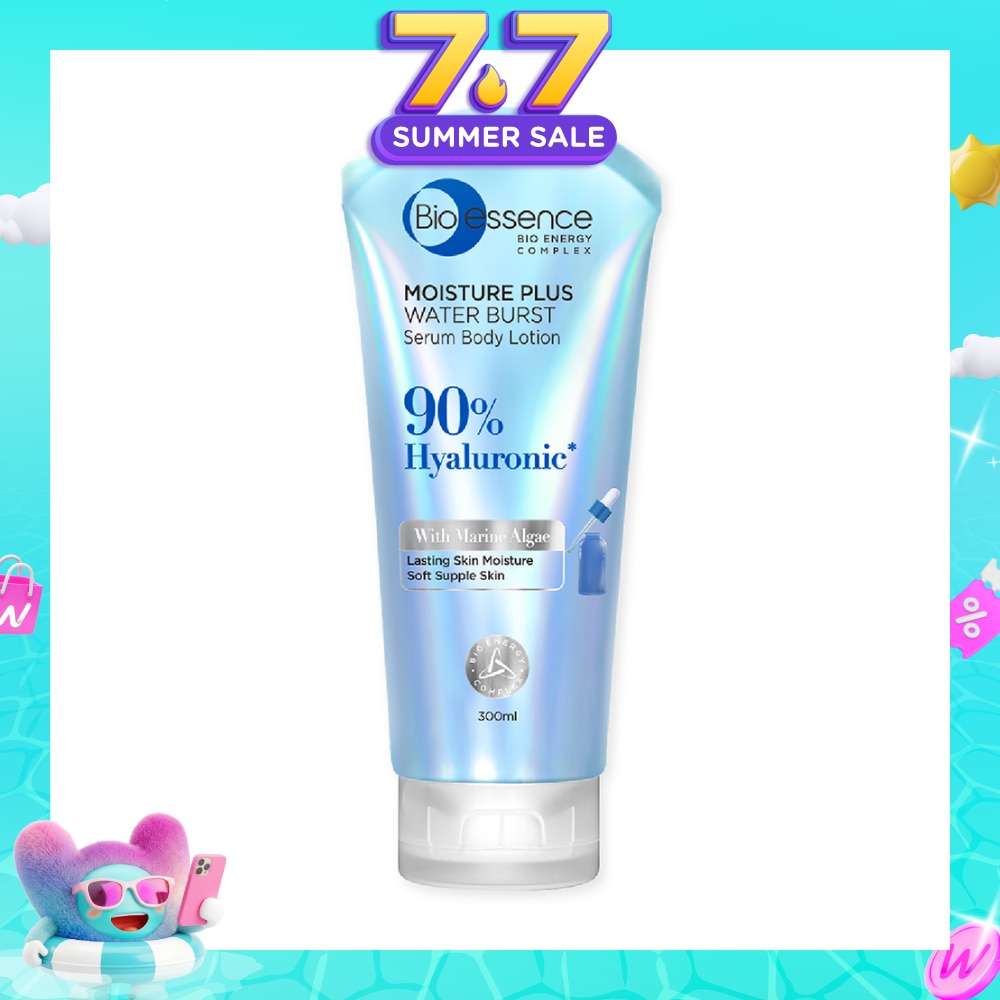 BIO ESSENCE Moisture Plus Water Burst Serum Body Lotion (For