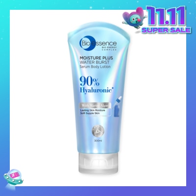 BIO ESSENCE Moisture Plus Water Burst Serum Body Lotion (For Lasting Skin Moisture & Soft Supple Skin) 300ml