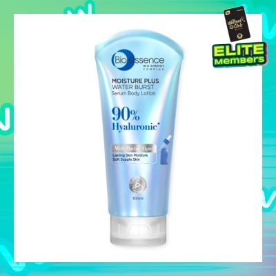 BIO ESSENCE Moisture Plus Water Burst Serum Body Lotion (For Lasting Skin Moisture & Soft Supple Skin) 300ml