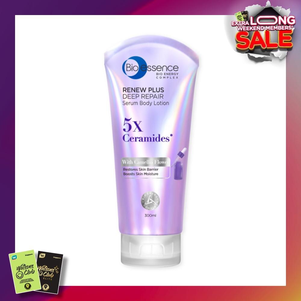 Renew Plus Deep Repair Serum Body Lotion (To Restores Skin Barrier & Boosts Skin Moisture) 300ml