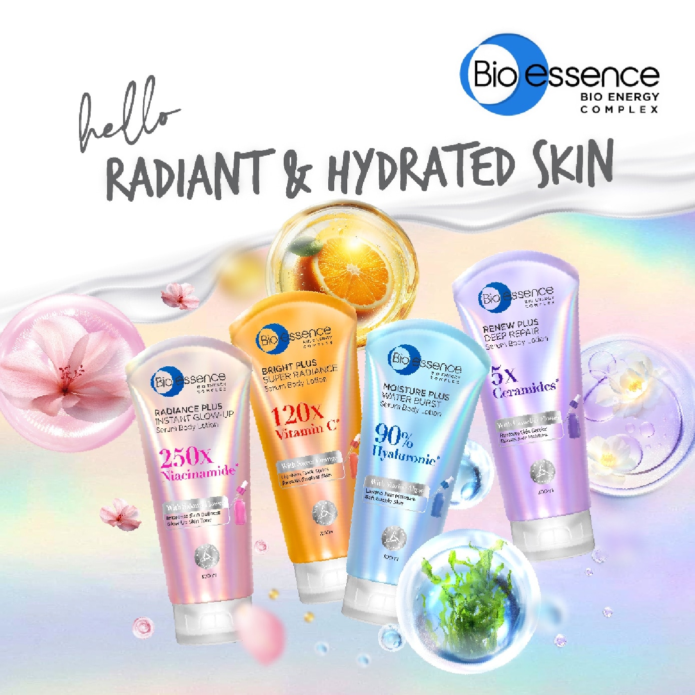 Radiance Plus Instant Glow-Up Serum Body Lotion 300ml image
