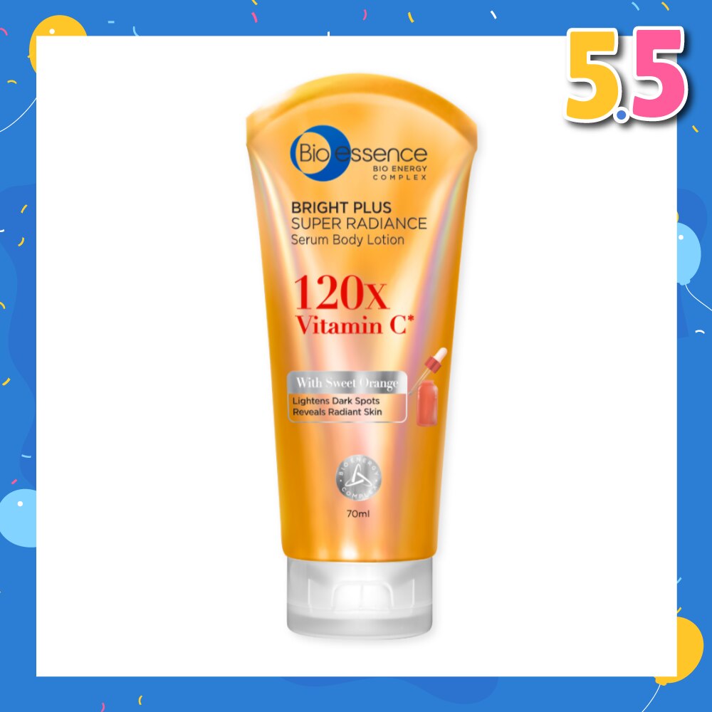 Bright Plus Super Radiance Serum Body Lotion (To Lightens Dark Spots & Reveals Radiant Skin) 70ml