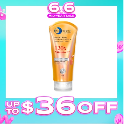 BIO ESSENCE - Bright Plus Super Radiance Serum Body Lotion (To Lightens Dark Spots & Reveals Radiant Skin) 70ml