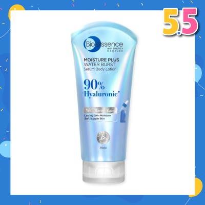 BIO ESSENCE Moisture Plus Water Burst Serum Body Lotion (For Lasting Skin Moisture & Soft Supple Skin) 70ml