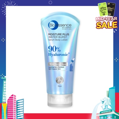 BIO ESSENCE Moisture Plus Water Burst Serum Body Lotion (For Lasting Skin Moisture & Soft Supple Skin) 70ml