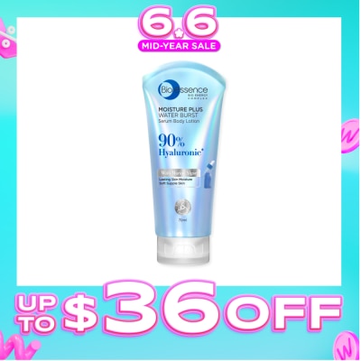 BIO ESSENCE - Moisture Plus Water Burst Serum Body Lotion (For Lasting Skin Moisture & Soft Supple Skin) 70ml