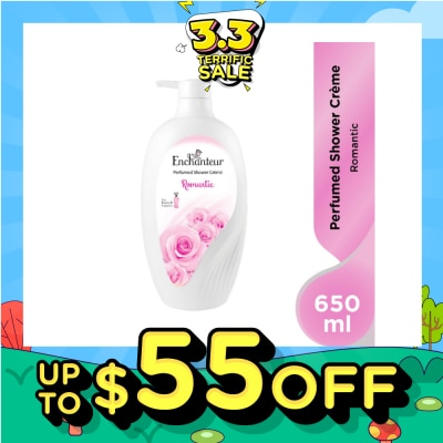 ENCHANTEUR Perfumed Shower Creme Romantic 650ml
