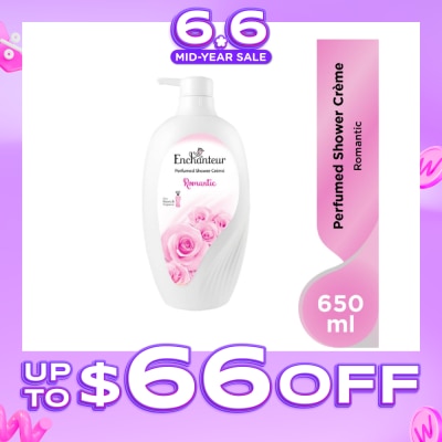 ENCHANTEUR - Perfumed Shower Creme Romantic 650ml