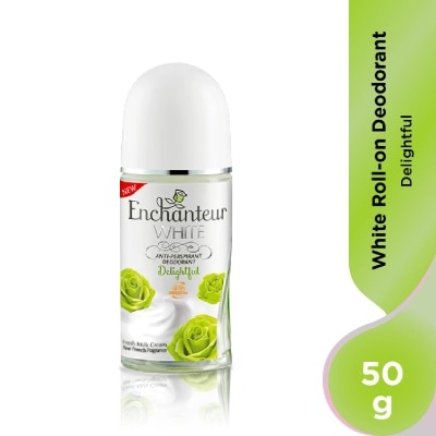 ENCHANTEUR White Roll-On Anti-Perspirant Deodorant Delightful 50g