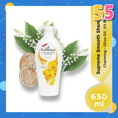 ENCHANTEUR Supreme Smooth Shampoo Charming (Suitable For Dry Hair) 650ml