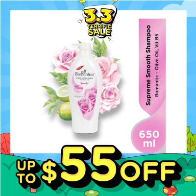 ENCHANTEUR Supreme Smooth Shampoo Romantic (Suitable For Dry Hair) 650ml