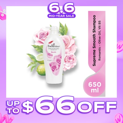 ENCHANTEUR - Supreme Smooth Shampoo Romantic (Suitable For Dry Hair) 650ml
