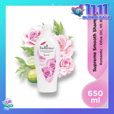 ENCHANTEUR Supreme Smooth Shampoo Romantic (Suitable For Dry Hair) 650ml
