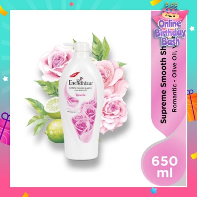 ENCHANTEUR Supreme Smooth Shampoo Romantic (Suitable For Dry Hair) 650ml
