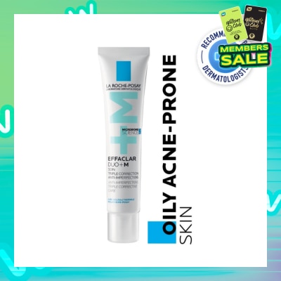 LA ROCHE-POSAY Effaclar Duo+M (Rapidly Clear Existing spots and blackheads) 40ml
