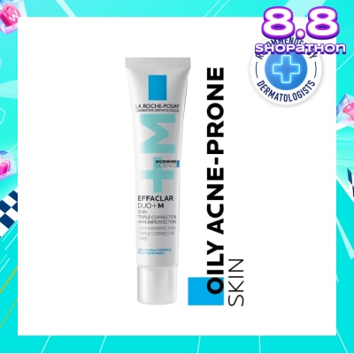 LA ROCHE-POSAY Effaclar Duo+M (Rapidly Clear Existing spots and blackheads) 40ml