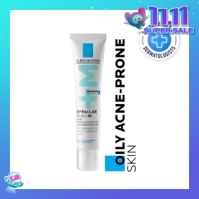 LA ROCHE-POSAY Effaclar Duo+M (Rapidly Clear Existing spots and blackheads) 40ml