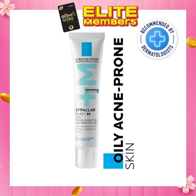 LA ROCHE-POSAY Effaclar Duo+M (Rapidly Clear Existing spots and blackheads) 40ml