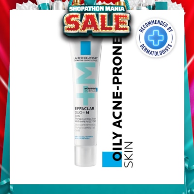LA ROCHE-POSAY - Effaclar Duo+M (Rapidly Clear Existing spots and blackheads) 40ml