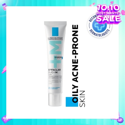 LA ROCHE-POSAY Effaclar Duo+M (Rapidly Clear Existing spots and blackheads) 40ml