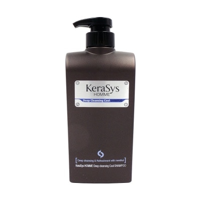 KERASYS Homme Men Deep Cleansing Cool Shampoo 550ml