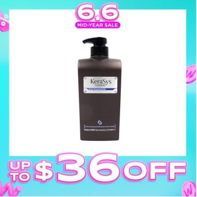 KERASYS - Homme Men Deep Cleansing Cool Shampoo 550ml