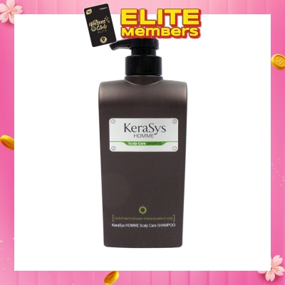 KERASYS Homme Men Scalp Care Shampoo 550ml
