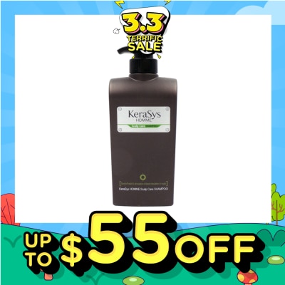 KERASYS Homme Men Scalp Care Shampoo 550ml