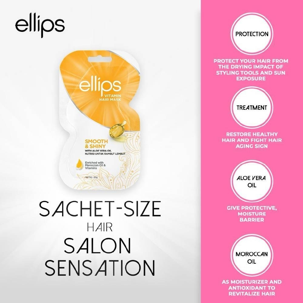 Hair Mask Smooth & Shiny Aloe Vera 4s
