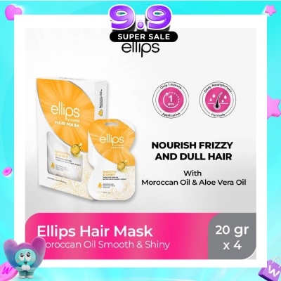 ELLIPS - Hair Mask Smooth & Shiny Aloe Vera 4s image
