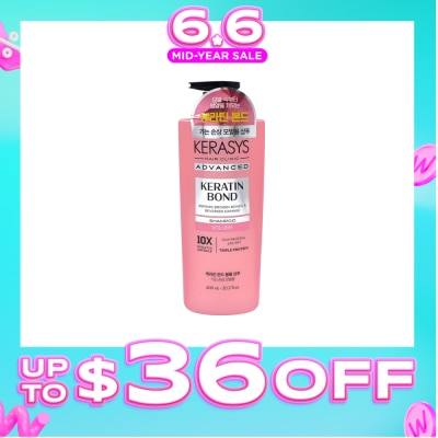 KERASYS - Keratin Bond Volume Shampoo 600ml (Expiry: Mar`2027)