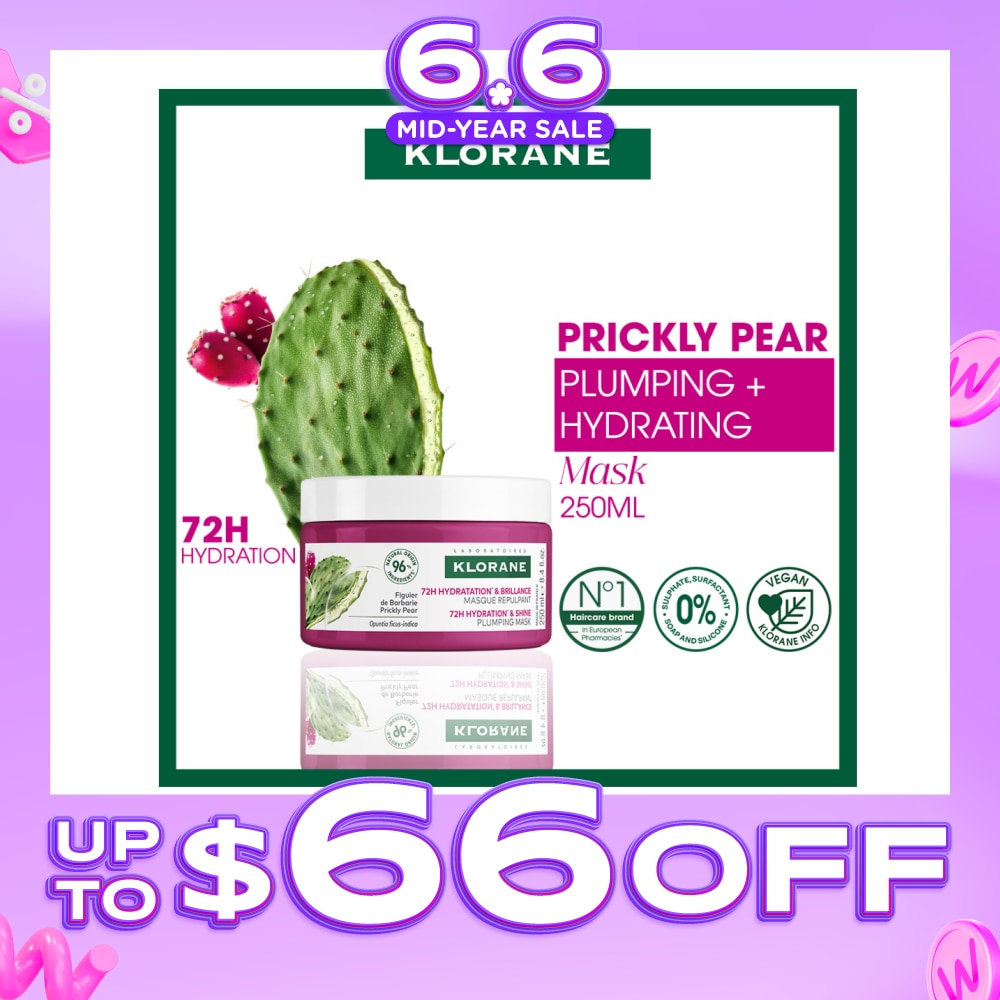 Plumping Prickly Pear Mask (For Deep Long Lasting Hydration & 2x Shinier Hair) 250ml