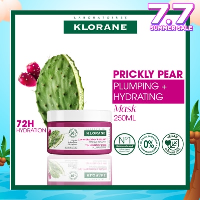 KLORANE Plumping Prickly Pear Mask (For Deep Long Lasting Hydration & 2x Shinier Hair) 250ml