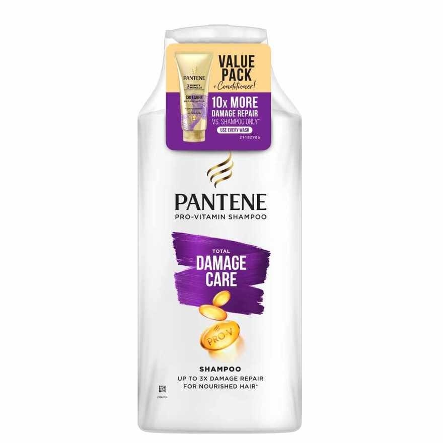 Total Damage Care Packset (Shampoo 680ml & Conditioner 150ml) 1s