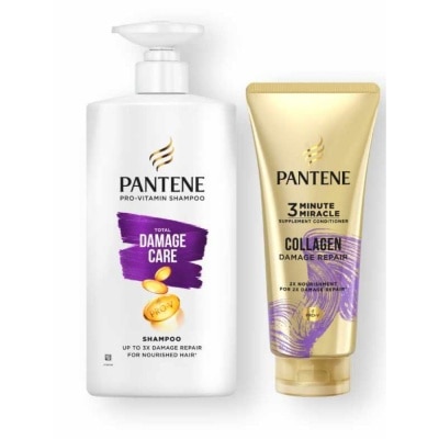 PANTENE Total Damage Care Packset (Shampoo 680ml & Conditioner 150ml) 1s