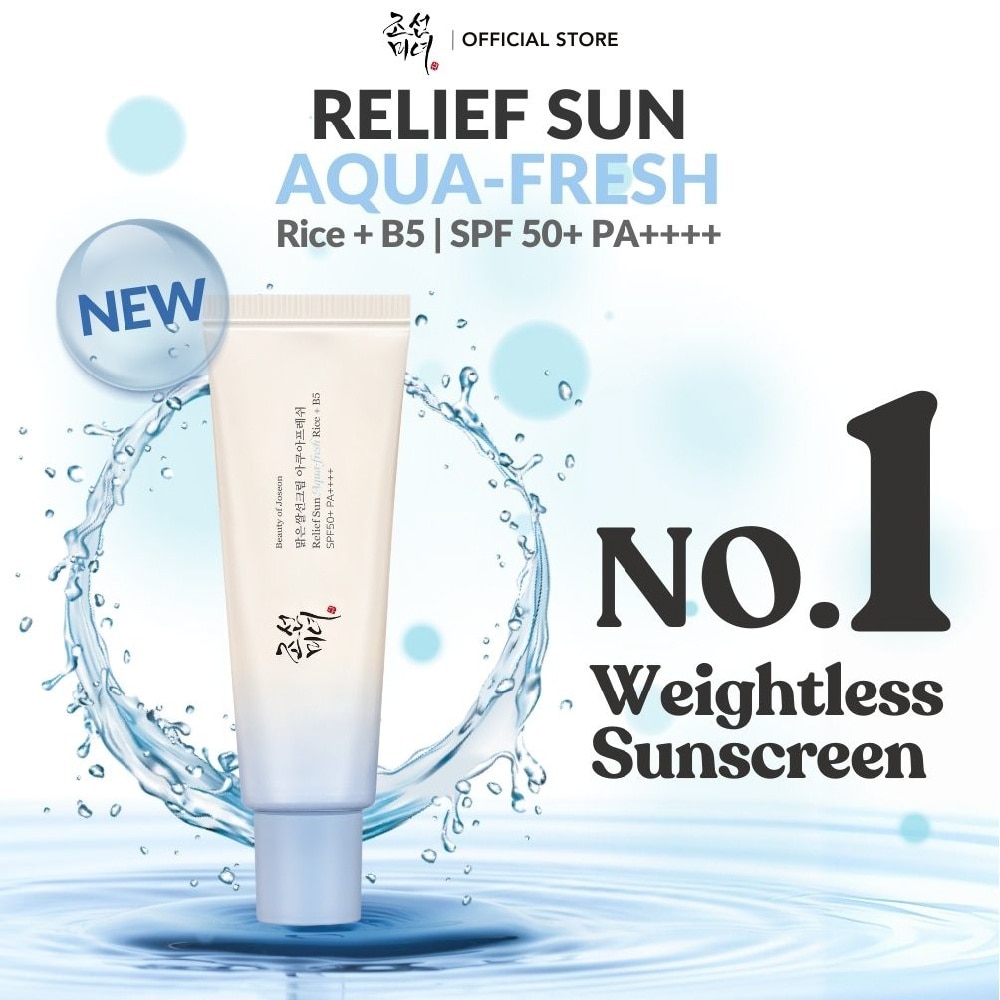 Relief Sun Aqua-Fresh Rice + B5 SPF50+ PA++++ (For Oily To Combination Skin) 50ml