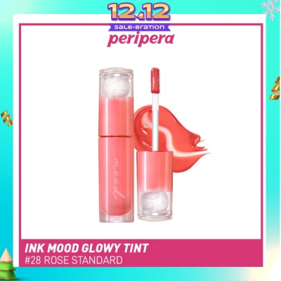 PERIPERA Ink Mood Glowy Tint (Tteok Recipe) 28 Rose Standard 1s