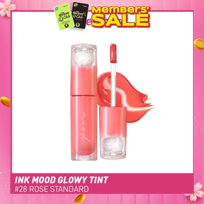 PERIPERA Ink Mood Glowy Tint (Tteok Recipe) 28 Rose Standard 1s